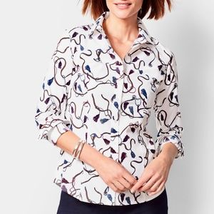 Talbots cotton top shirt